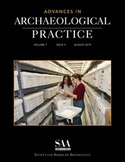 Advances in Archaeological Practice Volume 7 - Special Issue3 -  Archaeological Collections Care: Current Topics and Innovative Trends in the Repository