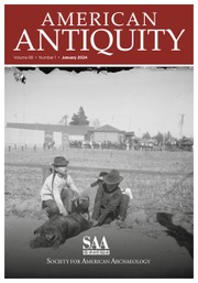 American Antiquity Volume 89 - Issue 1 -