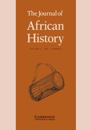 The Journal of African History Volume 51 - Issue 3 -