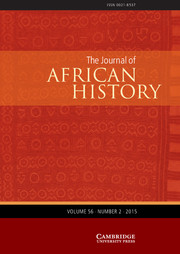 The Journal of African History Volume 56 - Issue 2 -