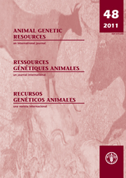 Animal Genetic Resources/Resources génétiques animales/Recursos genéticos animales Volume 48 - Issue  -