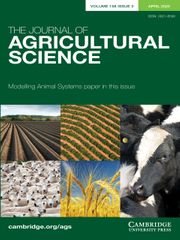 The Journal of Agricultural Science Volume 158 - Issue 3 -