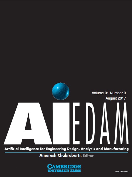 AI EDAM Volume 31 - Special Issue3 -  Uncertainty Quantification for Engineering Design