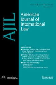 American Journal of International Law Volume 111 - Issue 4 -