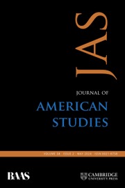 Journal of American Studies Volume 58 - Issue 2 -