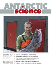 Antarctic Science Volume 19 - Issue 4 -