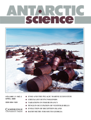 Antarctic Science Volume 21 - Issue 2 -