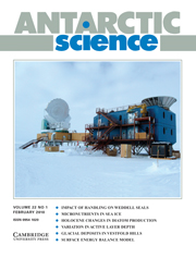 Antarctic Science Volume 22 - Issue 1 -