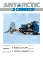 Antarctic Science Volume 22 - Issue 2 -