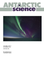 Antarctic Science Volume 30 - Issue 6 -