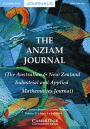 The ANZIAM Journal Volume 52 - Issue 1 -