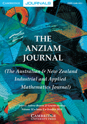 The ANZIAM Journal Volume 52 - Issue 2 -