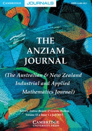 The ANZIAM Journal Volume 55 - Issue 1 -