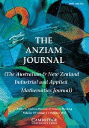 The ANZIAM Journal Volume 59 - Issue 2 -