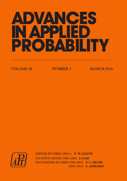 Advances in Applied Probability Volume 48 - Issue 1 -