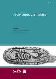 Archaeological Reports Volume 64 - Issue  -