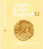 Early Medieval England and its Neighbours Volume 32 - Issue  -