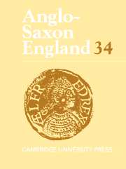 Early Medieval England and its Neighbours Volume 34 - Issue  -