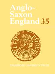 Early Medieval England and its Neighbours Volume 35 - Issue  -