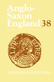 Early Medieval England and its Neighbours Volume 38 - Issue  -