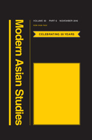 Modern Asian Studies Volume 50 - Issue 6 -