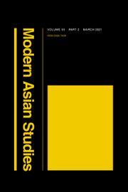 Modern Asian Studies Volume 55 - Issue 2 -