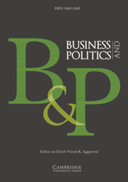 Business and Politics Volume 23 - Issue 3 -