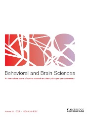 Behavioral and Brain Sciences Volume 38 - Issue  -