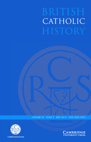 British Catholic History Volume 33 - Issue 3 -