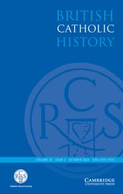 British Catholic History Volume 35 - Issue 2 -