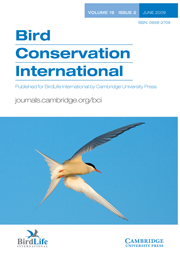 Bird Conservation International Volume 19 - Issue 2 -