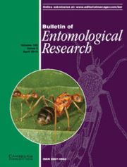 Bulletin of Entomological Research Volume 105 - Issue 2 -