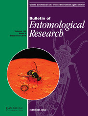 Bulletin of Entomological Research Volume 106 - Issue 6 -