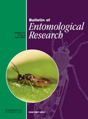 Bulletin of Entomological Research Volume 97 - Issue 3 -