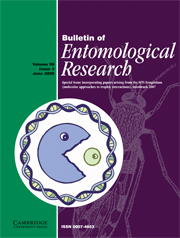 Bulletin of Entomological Research Volume 98 - Issue 3 -