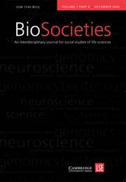 BioSocieties Volume 1 - Issue 4 -