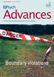 BJPsych Advances Volume 24 - Issue 6 -