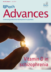 BJPsych Advances Volume 25 - Issue 4 -