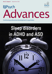 BJPsych Advances Volume 27 - Issue 5 -