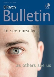 BJPsych Bulletin Volume 39 - Issue 5 -