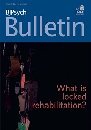 BJPsych Bulletin Volume 40 - Issue 1 -