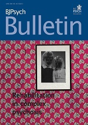 BJPsych Bulletin Volume 40 - Issue 3 -