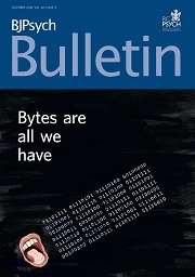 BJPsych Bulletin Volume 40 - Issue 5 -