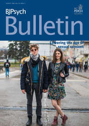 BJPsych Bulletin Volume 42 - Issue 4 -