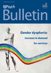 BJPsych Bulletin Volume 42 - Issue 5 -