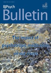 BJPsych Bulletin Volume 43 - Issue 4 -