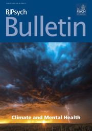 BJPsych Bulletin Volume 45 - Issue 4 -