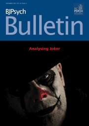 BJPsych Bulletin Volume 45 - Issue 6 -