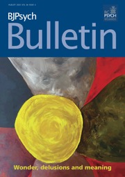 BJPsych Bulletin Volume 46 - Issue 4 -