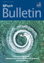 BJPsych Bulletin Volume 46 - Issue 6 -